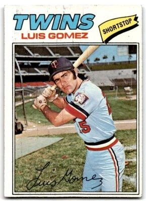 1977 Topps Luis Gomez Rookie . Minnesota Twins #13 - Image 1 of 2