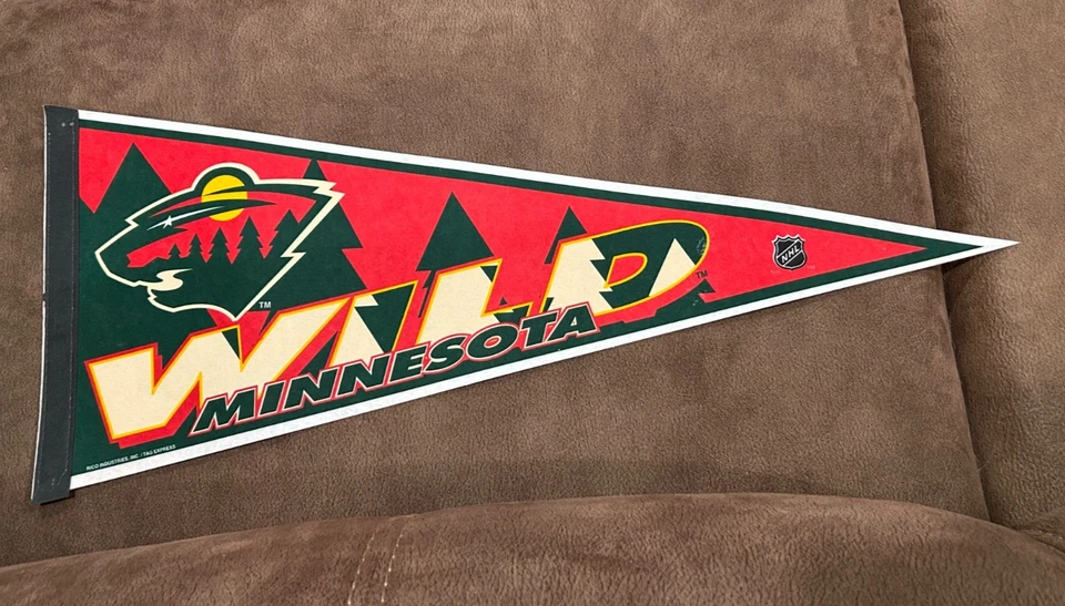 Rico Industries NHL Minnesota Wild Banderín 30" Foto 1 de 1