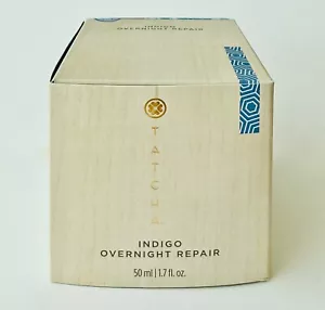 Tatcha SKINCARE Indigo Overnight Repair Serum /Cream Treatment 1.7oz 50ml New - Picture 1 of 3