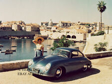 Porsche 356 Coupe Speedster 1950 press campaign - photo photograph