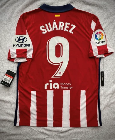 (BNIB) Atletico Madrid 2020 2021 Home La Liga Vapormatch Suarez Cover