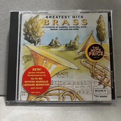Brass - "Greatest Hits" - "Leonard Bernstein" - (CD - Sony Music Entertainment) Foto 1 de 4