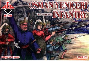 Caja Roja 72089 Infantería Osman Yeniceri, Siglos 16-17 Escala 1/72 - Imagen 1 de 8