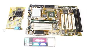 Mainboard Tekram P5MVP-A4 VIA Apollo MVP3 AMD K62 350 128MB RAM - Picture 1 of 15