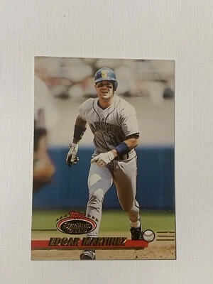 1993 Topps Stadium Club Baseball #331 Edgar Martinez Mariners - Image 1 of 2