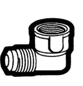 Adaptador de codo FIP Flare X 1/4" accesorios de latón 50-44 - Imagen 1 de 1