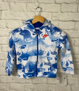 NEW NIKE Youth Boys Full Zip Hoodie Size 4T - Picture 1 of 4