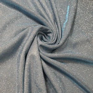 Turqouise Sparkle Glitter Stretch Moonlight Fabric Dress Bridal Backdrop 58” - Picture 1 of 2