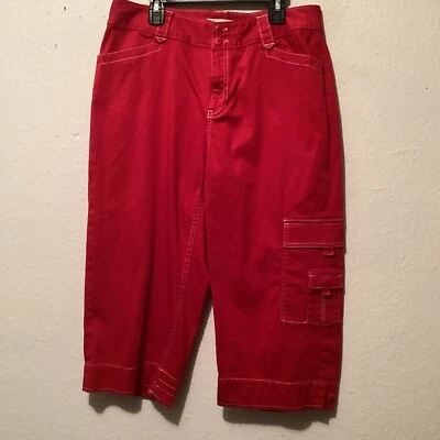 Coldwater Creek Cropped Capris 10 Foto 1 de 4