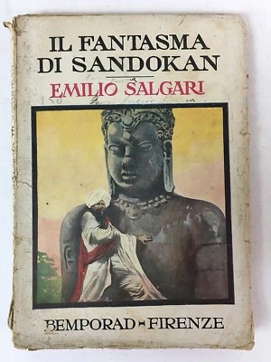 88853 Emilio Salgari - Il fantasma di Sandokan - Bemporad 1935 - Immagine 1 di 4