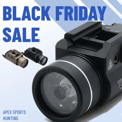 APEX SPORTS HUNTING TLR-1 Tactical 1000 Lumen C4LED Strong Weapon Light Flashlight LED Light - Clone