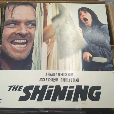 The Shining - Laserdisc LD - Stanley Kubrick Jack Nicholson  *Super Clean Discs* - Image 1 of 2