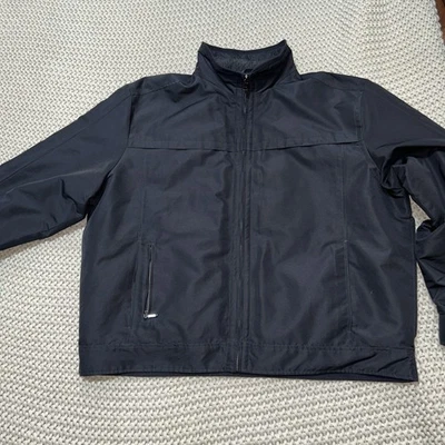 Mens Dockers Ultra Soft Jacket Full Zip Black Size XXL  - Image 1 of 2