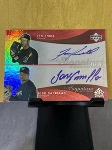 2005 Upper Deck Reflections - Dual Signature Reflections Jose Capellan, Ian... - Picture 1 of 6