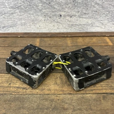 GT BMX Platform Pedals Black 9/16 Aluminum Bike Pedals 9/16 Old School GT 6 Hole - Image 1 of 4