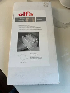 elfa Easy Glider  X-Narrow White elfa mesh - 9” X 20" - Picture 1 of 1
