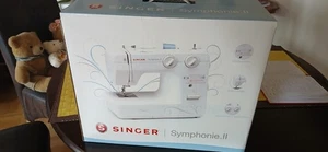 Singer Symphonie II Nähmaschine, 1x benutzt, "wie neu" gemäß Fotos - Bild 1 von 3