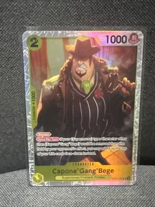 Capone"Gang"Bege (101) OP11-101 A Fist of Divine Speed Foil - Picture 1 of 10
