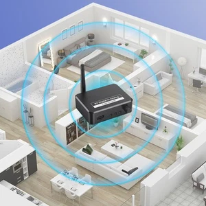 BT 5.1 Receiver Multifunction 3.5mm Jack Supports U Disk Playback Digital FY - Afbeelding 1 van 16