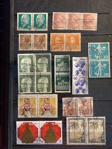 Nice pair fine used stamps mixed, good quality, $2.00only, discount shipping! - Bild 1 von 1