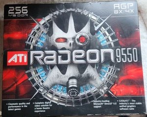 ATI Radeon 9550 AGP 256M (108-12212B5-10) Video Card for Windows, Retro Gaming - Picture 1 of 7