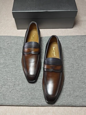 Mocassim Paul Stuart Nigel Penny, Marrom, EUA 9D, Novo sem etiquetas, MSRP $560 - Imagem 1 de 4