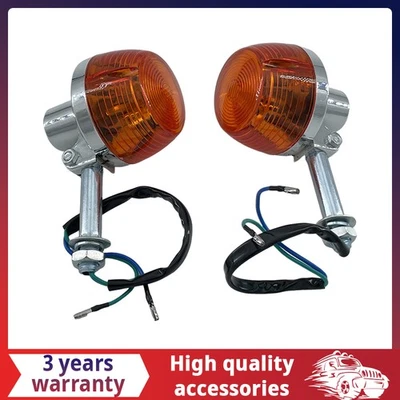 2X Rear Turn Signal For Honda C70 CB750 CB350 CB125S - Image 1 of 4