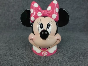 Portamonete Disney Minnie Mouse ceramica fiocco rosa pois di Enesco - Foto 1 di 12