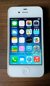 Apple iPhone 4 - 8GB - White (EE) A1332 (GSM) MD198B/A - Picture 1 of 5