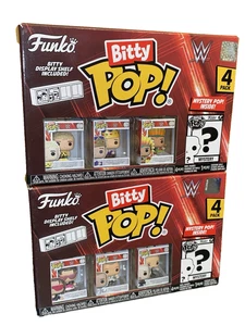 Funko Bitty Pop WWE Lot Factory Sealed x 2 Variants set NEW Set of 8 Hulk Hogan? - Picture 1 of 11