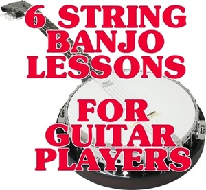 6 String Banjo Banjitar Lessons 4 Guitar Players DVD. EVERYBODY Is Playing One! - Picture 1 of 3