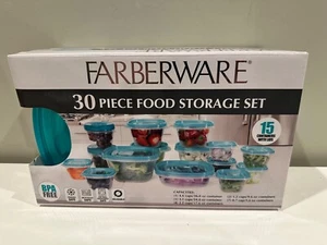 Farberware, 30pc food storage set, Model# FG30624 BRAND NEW SEALED - Picture 1 of 4