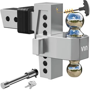 VNN verstellbare Anhängerkupplung – Dual-Ball (1-7/8'' & 2'') für 2. - Bild 1 von 6