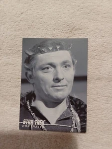 Star Trek TOS 40th Anniversary Star Trek Portraits Chase Card M55 Steve Ihnat - Picture 1 of 1