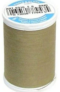 Coats & Clark ~ Dual Duty All Purpose Thread, 250 yd ~ (S910-8440 - Khaki) - Picture 1 of 1