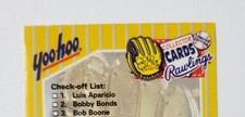 1994 Yoo-Hoo Rawlings Gold Glove Baseball Cards