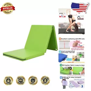 Multi-Purpose Folding Mat 71"x24"x2" - Yoga, Play, and Exercise for All Ages - Picture 1 of 11