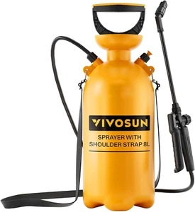 2.1Gal/8L Pump Pressure Sprayer, Pressurized Water Spray Bottle with Adjustable - Picture 1 of 7