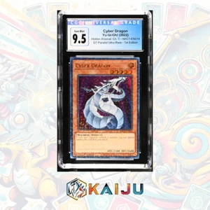 Yu-Gi-Oh! Cyber Dragon 2022 HAC1-EN014 DT Parallel Ultra Rare 1st Ed CGC GMT 10 - Picture 1 of 3