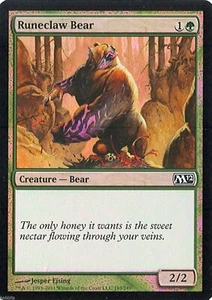MTG - M12 - Runeclaw Bear - 2X - Foil - NM - Bild 1 von 1