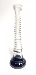 Murano - Vase Flaschen- aus Glas Geblasenes Spirale - 30 CM - Bild 1 von 5