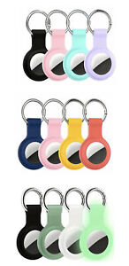 Case For Apple Air Tag Keyring Keychain Silicone Holder Carry Pet Luggage AirTag