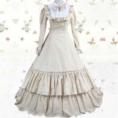 Victoriano Lolita Guerra Civil Noche Gótico Lolita Vestido Juegos con disfraces Disfraz Halloween Foto 1 de 3