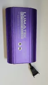 Lumatek 1000w Digital Ballast 120v/240v Dimmable 400w/600w/1000w/1000w SL - Picture 1 of 4