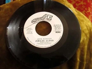 JOHN KONGOS 45 rpm JUBILEE CLOUD RADIO PROMO ELEKTRA 1972 VG+ - Picture 1 of 2