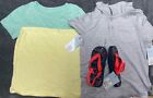 2T- 3T Toddler Boy Clothes 2 Tops & 1 Slippers