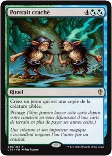 Mtg Magic: Playset (4x) Portrait Spits Commander 2016 Vf - Image 1 of 1