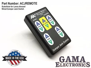 Substitute for Lance Atwood Wired Camper Jack Switch - MPD85449 - Foto 1 di 4