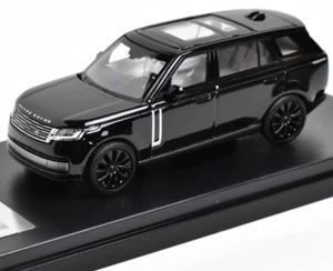 ZD LCD 1:64 Black Range Rover Luxury SUV Sports Model Diecast Metal Car BN - Picture 1 of 3