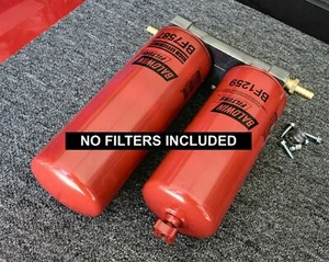 RAM/FORD/GM Diesel Fuel 2-Stage Dual Remote Mount NO Filters BF1259/ BF7587 - Picture 1 of 11